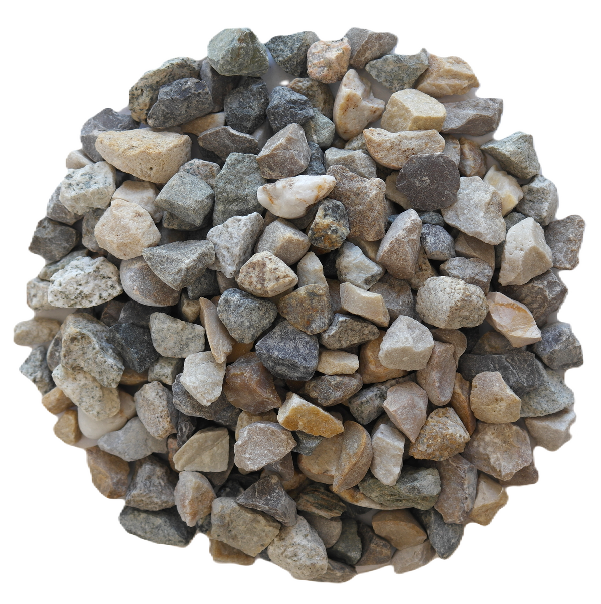 BIG BAG GRAVILLON GRIS MIXTE 6/10 SILICO CALCAIRE - Gravillon-Ardèche