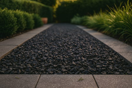 BIG BAG GRAVILLON NOIR BASALTE 6/14 - Gravillon-Ardèche