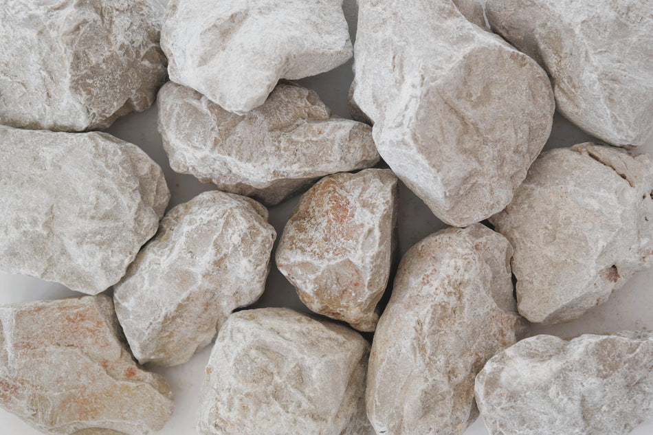 BIG BAG BALASTE BLANC CALCAIRE 30/70 - Gravillon-Ardèche