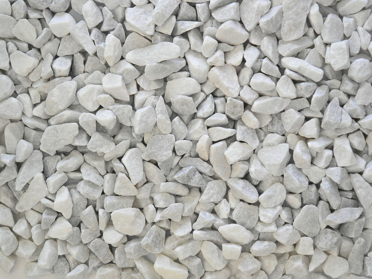 BIG BAG GRAVILLON BLANC CARRARE 8/12 - Gravillon-Ardèche