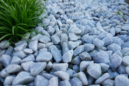 BIG BAG GRAVILLON MARBRE BLEU GRIS 350kg - Gravillon-Ardèche