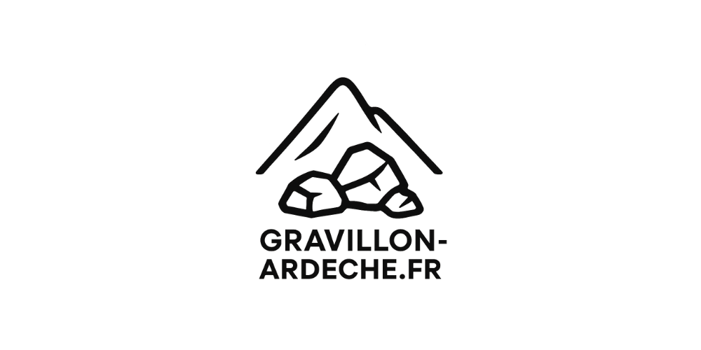Logo gravillon-ardèche en horizontal