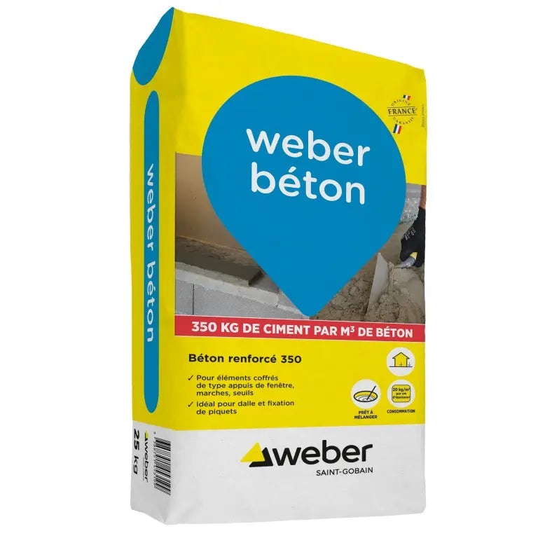 WEBER BETON PRET A L'EMPLOI - Gravillon-Ardèche
