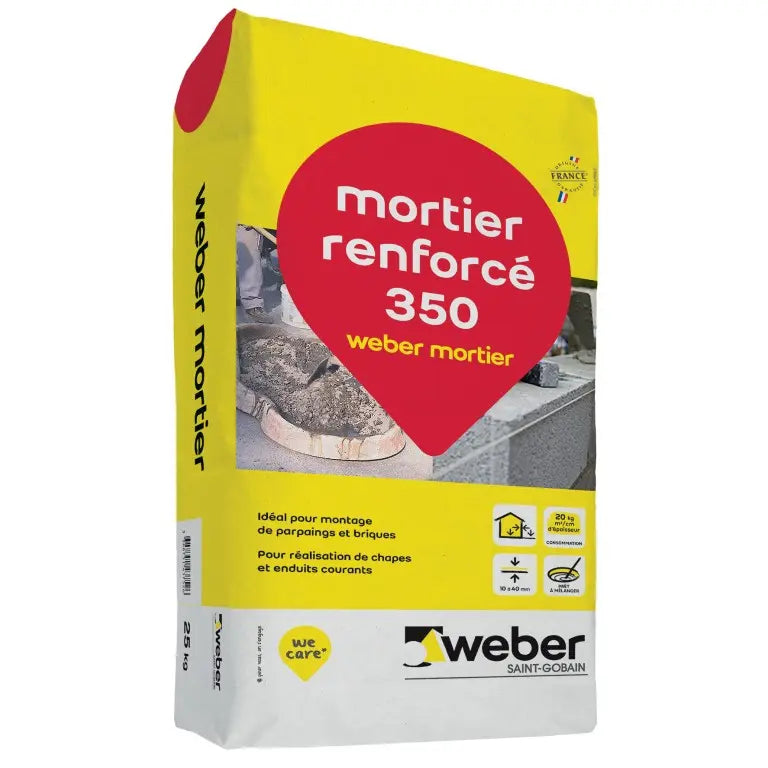 WEBER MORTIER PRET A L'EMPLOI - Gravillon-Ardèche